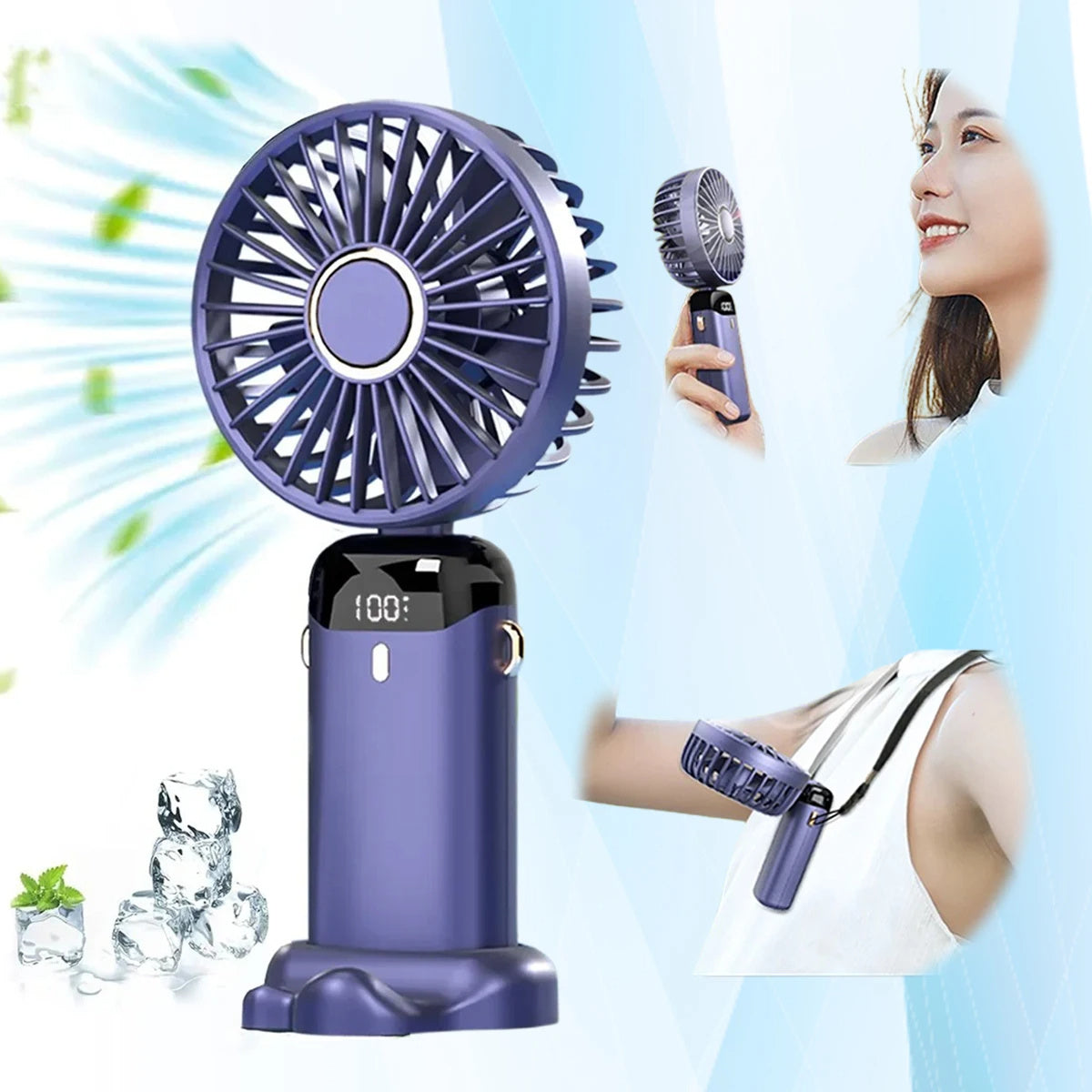 Electric Fan Foldable