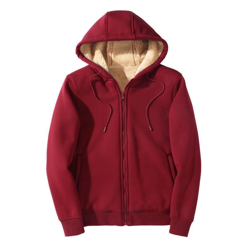 Thickened Hooded Sweatshirt