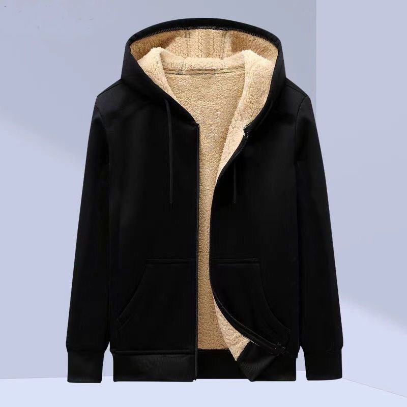 Thickened Hooded Sweatshirt